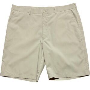 PGA tour 38 Men's Tan Shorts Wrinkle Free 9.5”